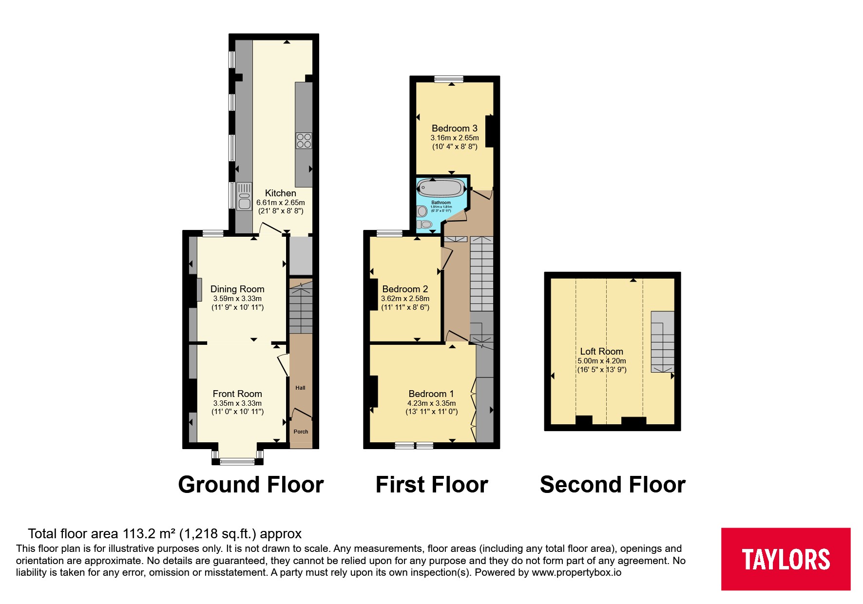 4, Painswick Road, Gloucestershire floorplan