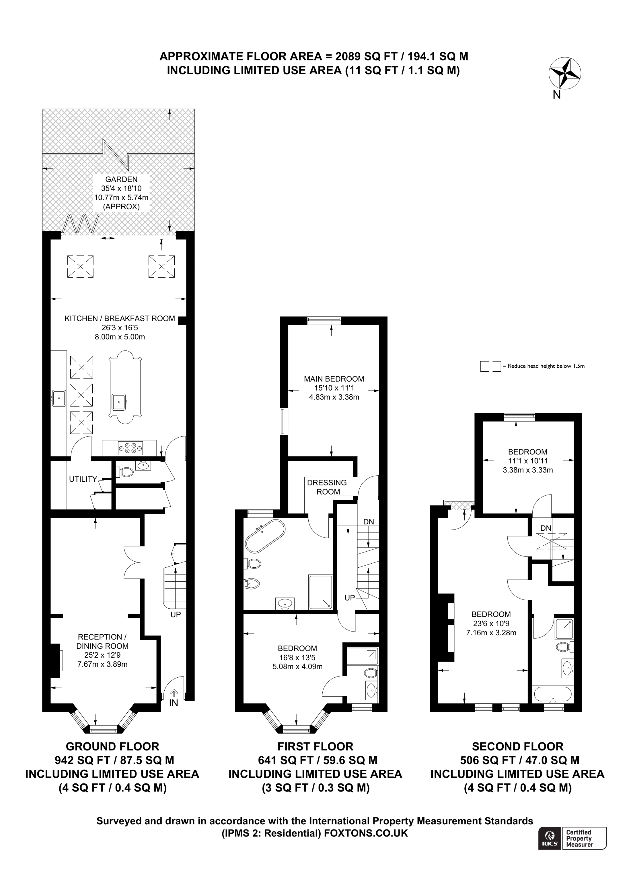 4 bed terraced house for sale in Queensmill Road, Park, London