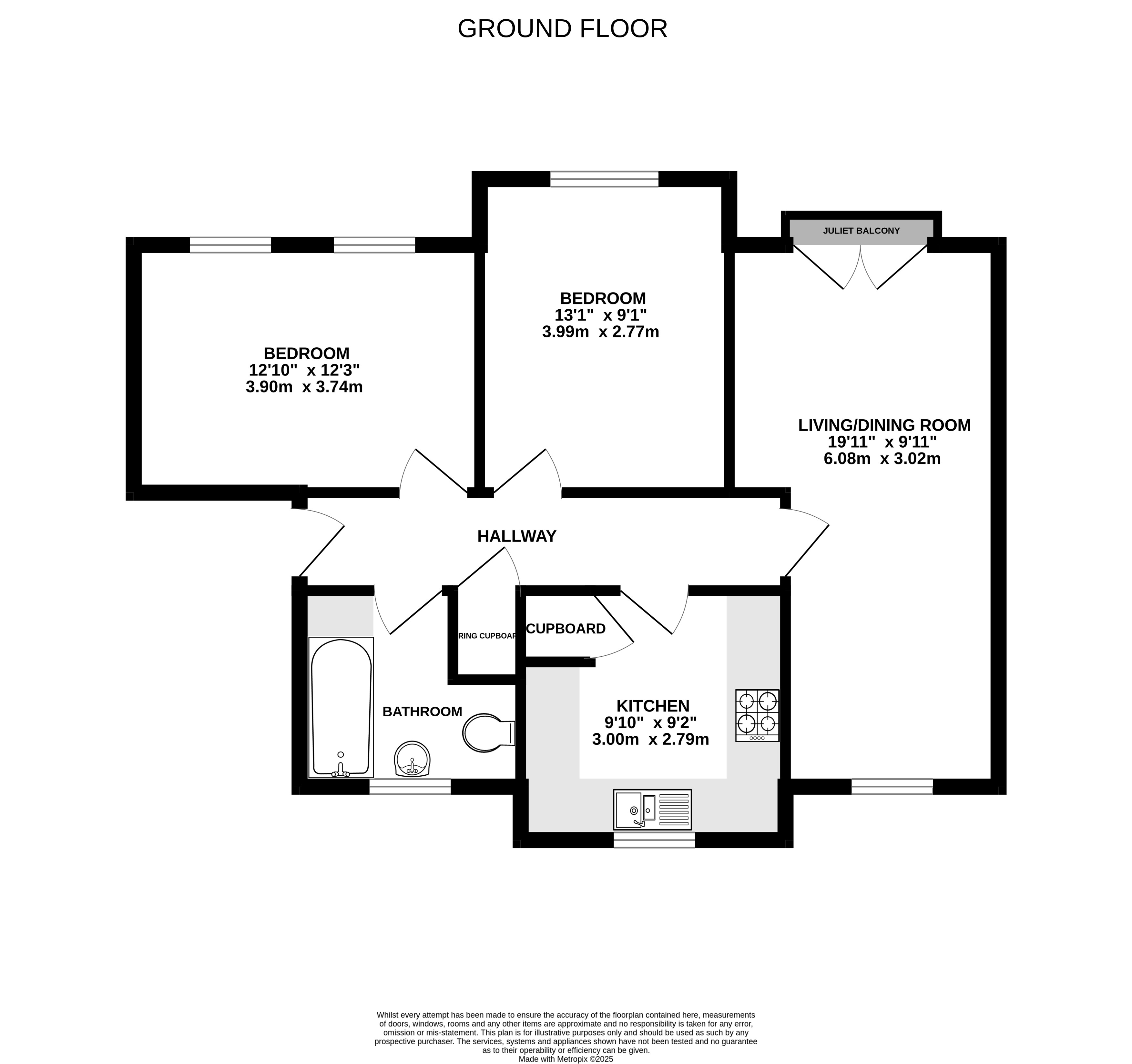 106, Basingfield Close, Basingstoke floorplan