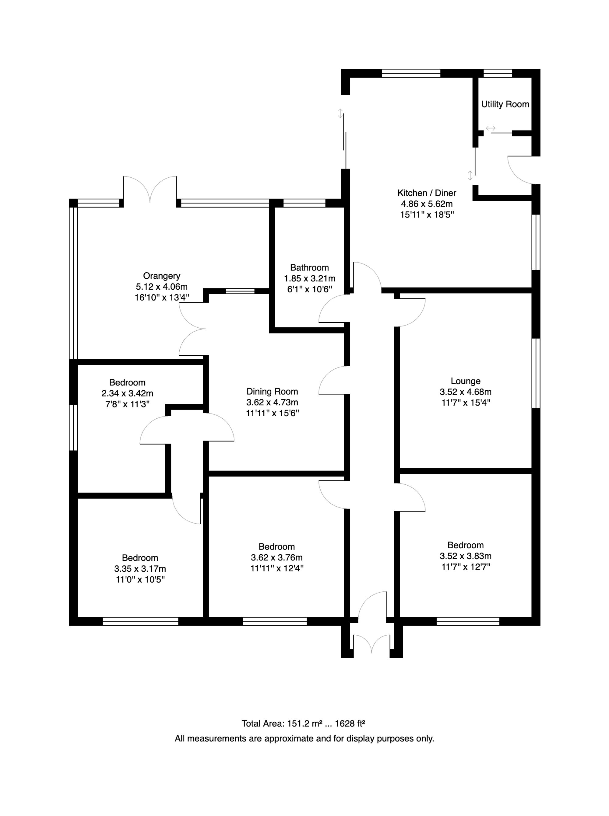 17 Moss Nook, Ormskirk floorplan