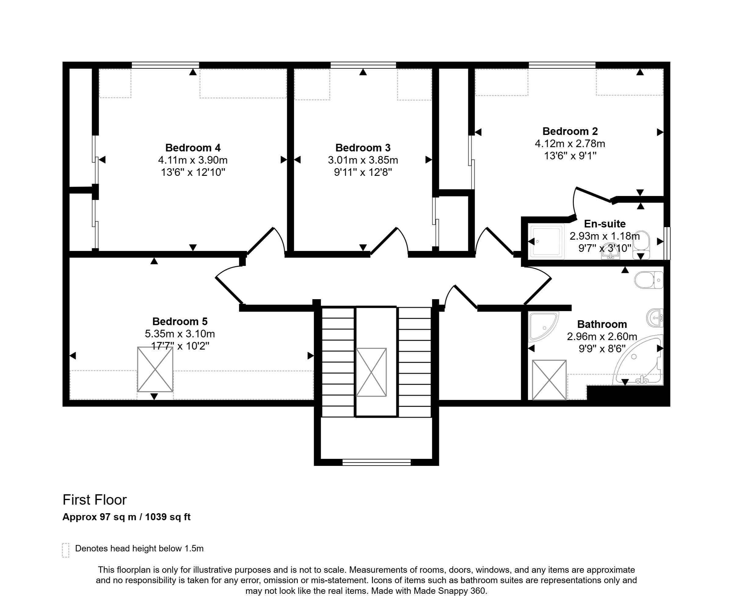97, Victoria Street, Orkney floorplan