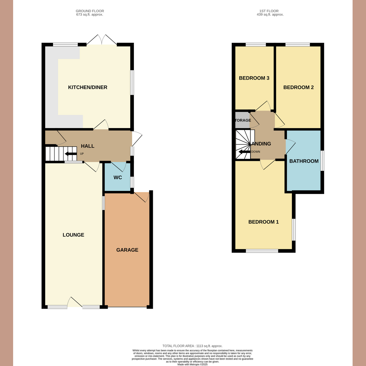 15, High Elms Road, Hockley floorplan