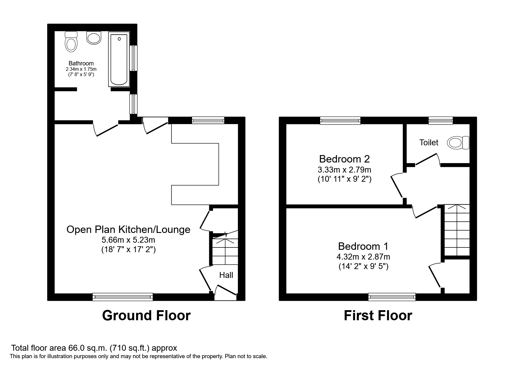 38, Glebe Road, Newcastle upon Tyne floorplan