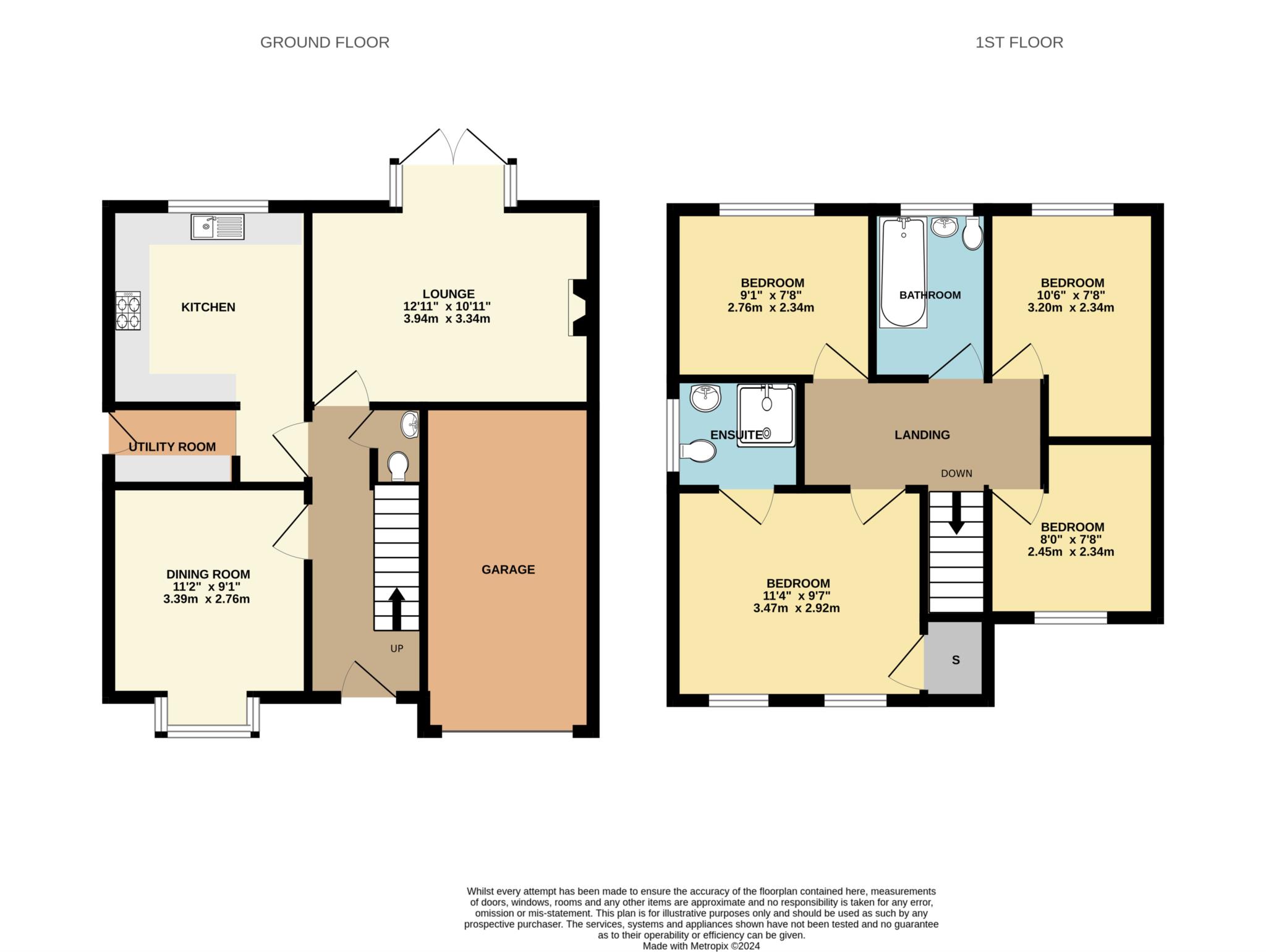 72, Saxon Way, Liverpool floorplan