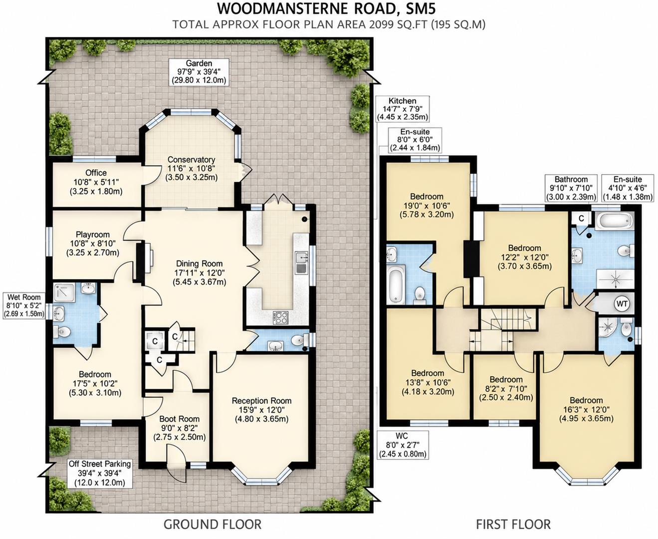 Woodmansterne Road, Carshalton floorplan