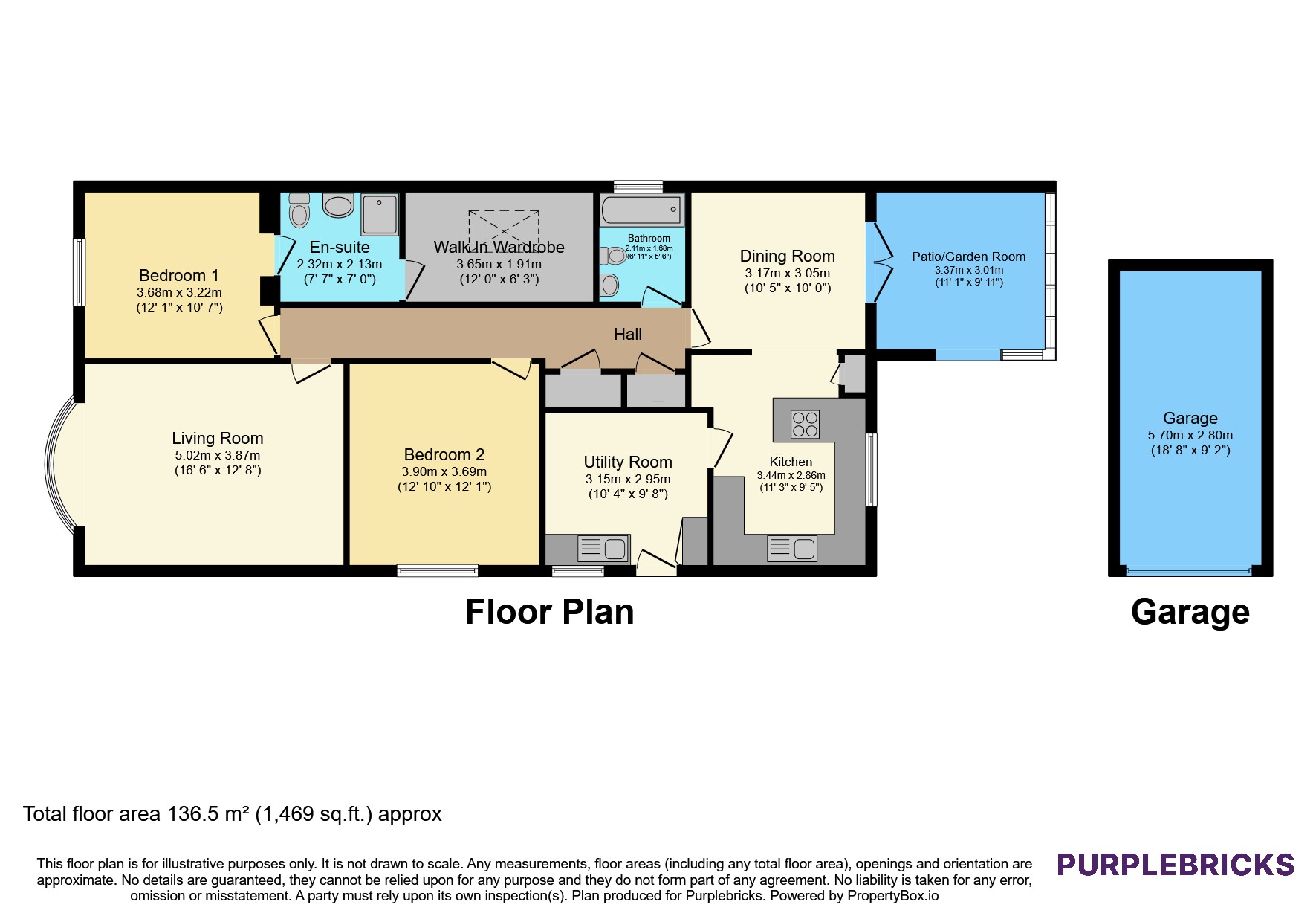 9, Cornfield Avenue, Brandon floorplan