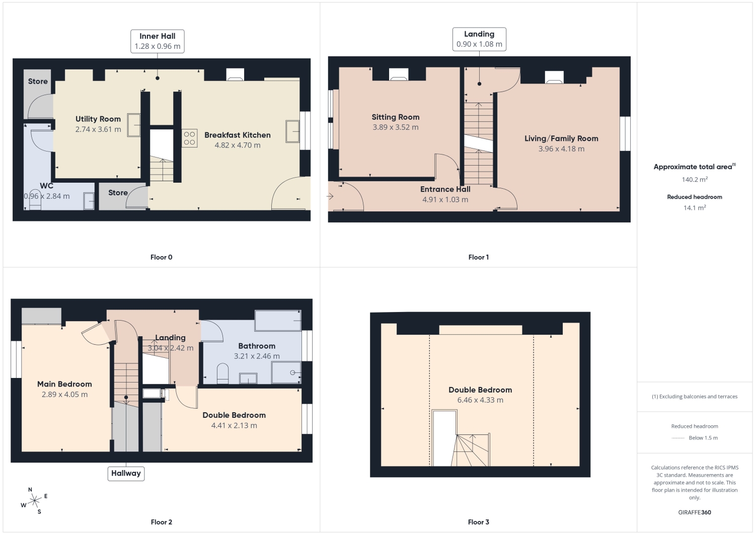 428, Holcombe Road, Rossendale floorplan