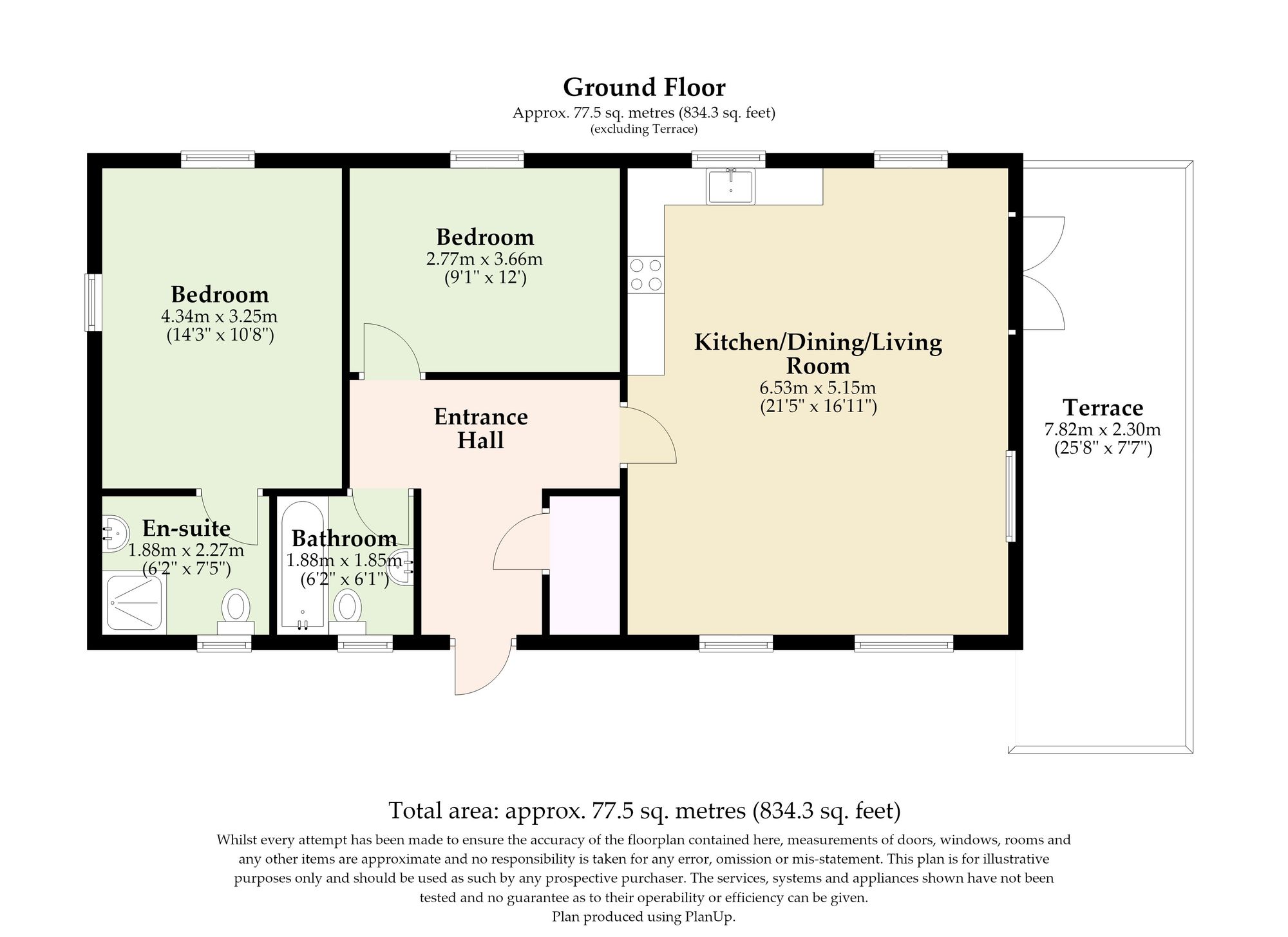 Skylark, Old Church Road, Frettenham floorplan