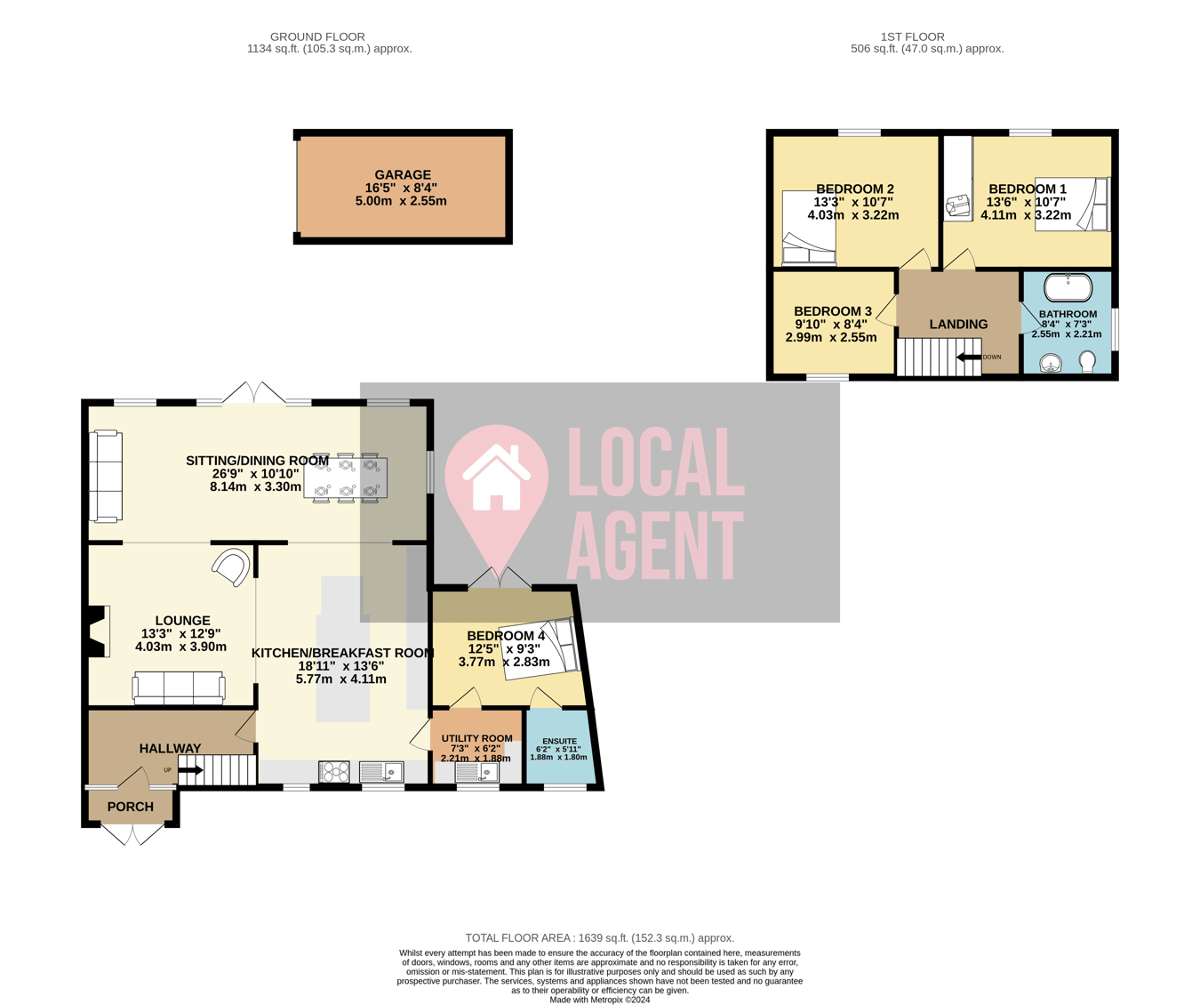 306, Princes Road, Dartford floorplan