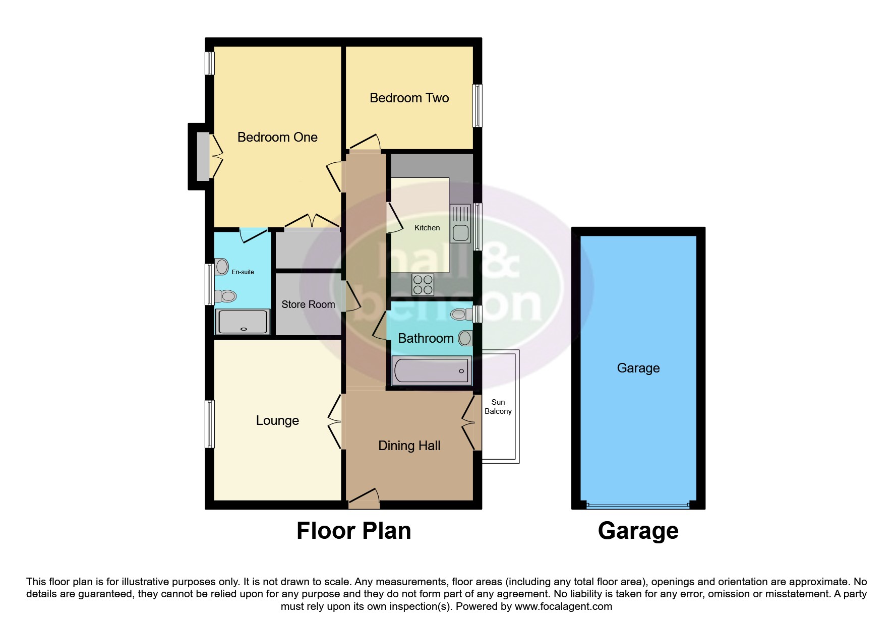 6, Strutt House, Millers Way, Belper floorplan