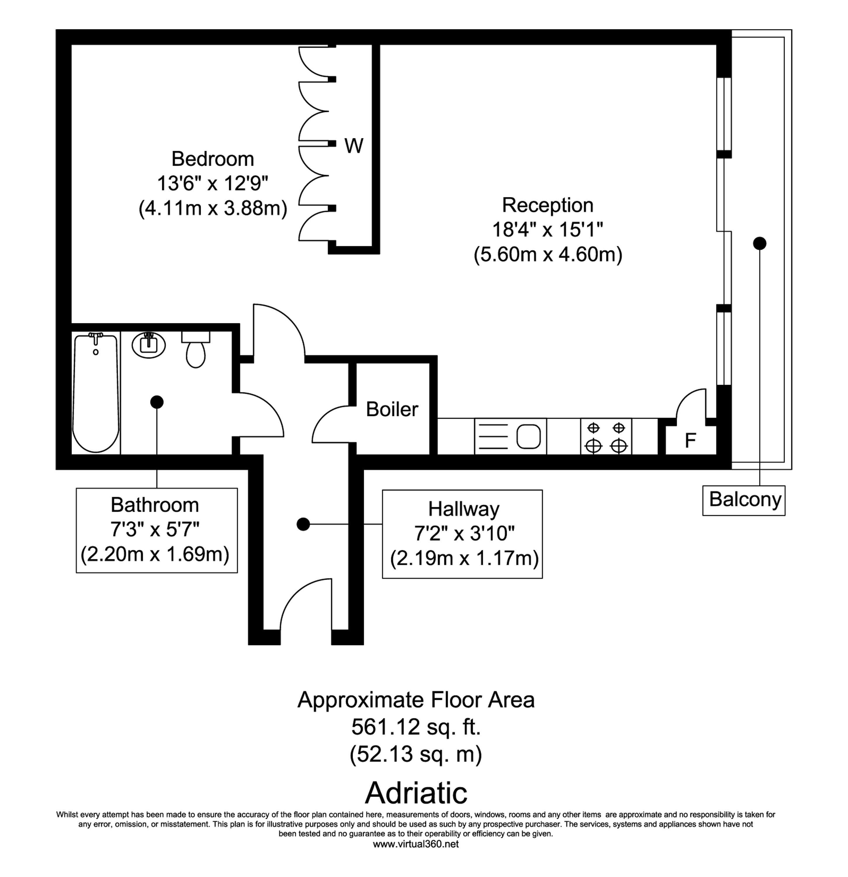 1 Bedrooms Flat for sale in Adriatic Apartments, 20 Western Gateway, London E16