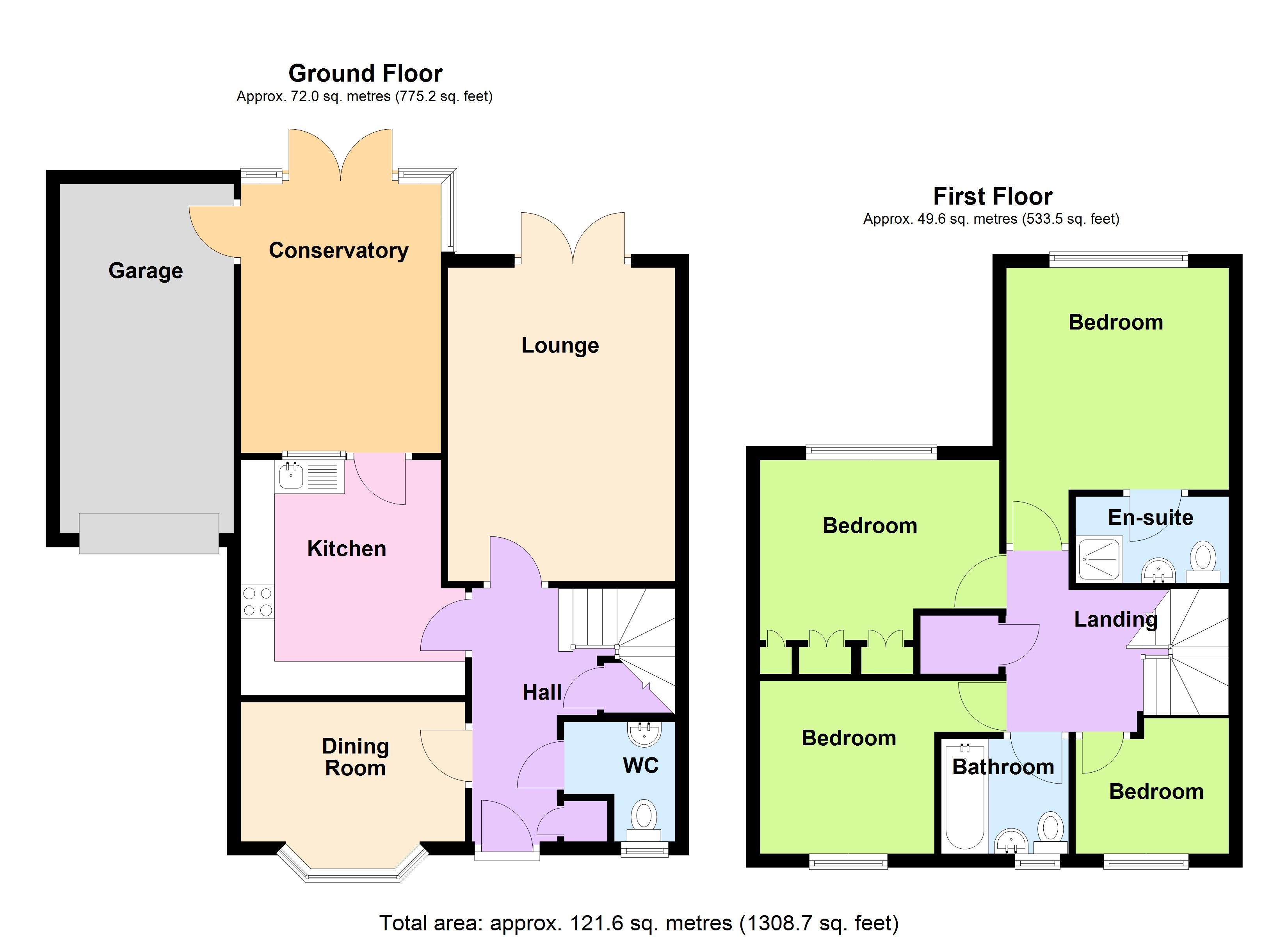12, Medley Way, Southminster floorplan