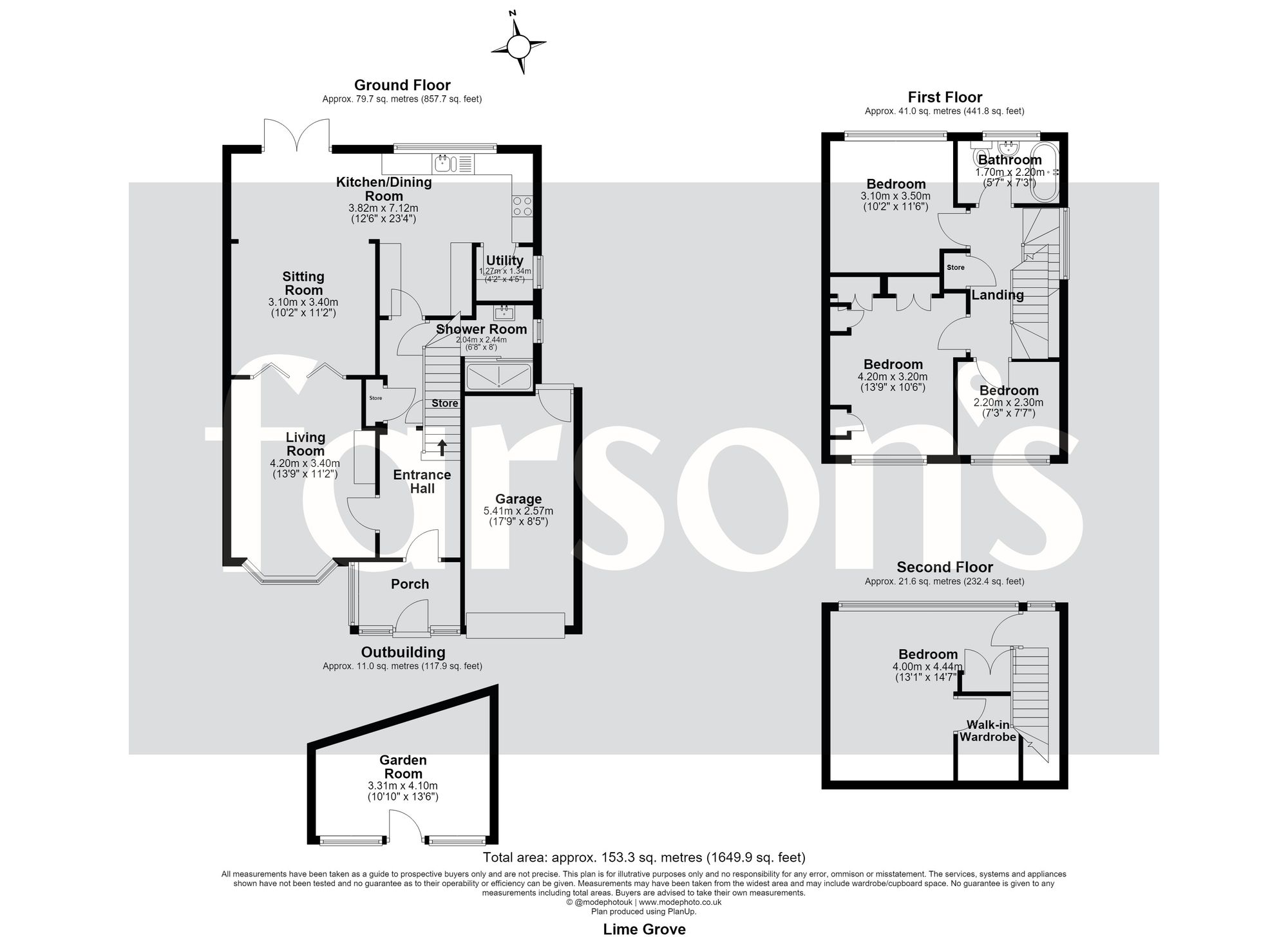 75 Lime Grove, Brentwood floorplan