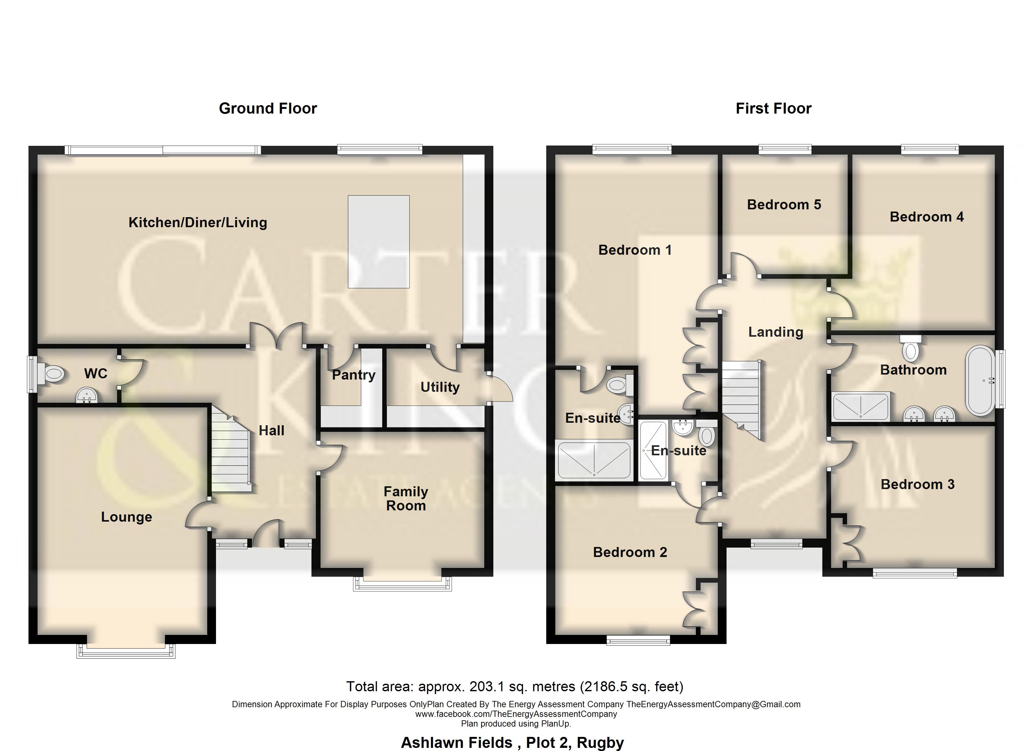 128A Ashlawn Fields, Heath Way, Rugby floorplan