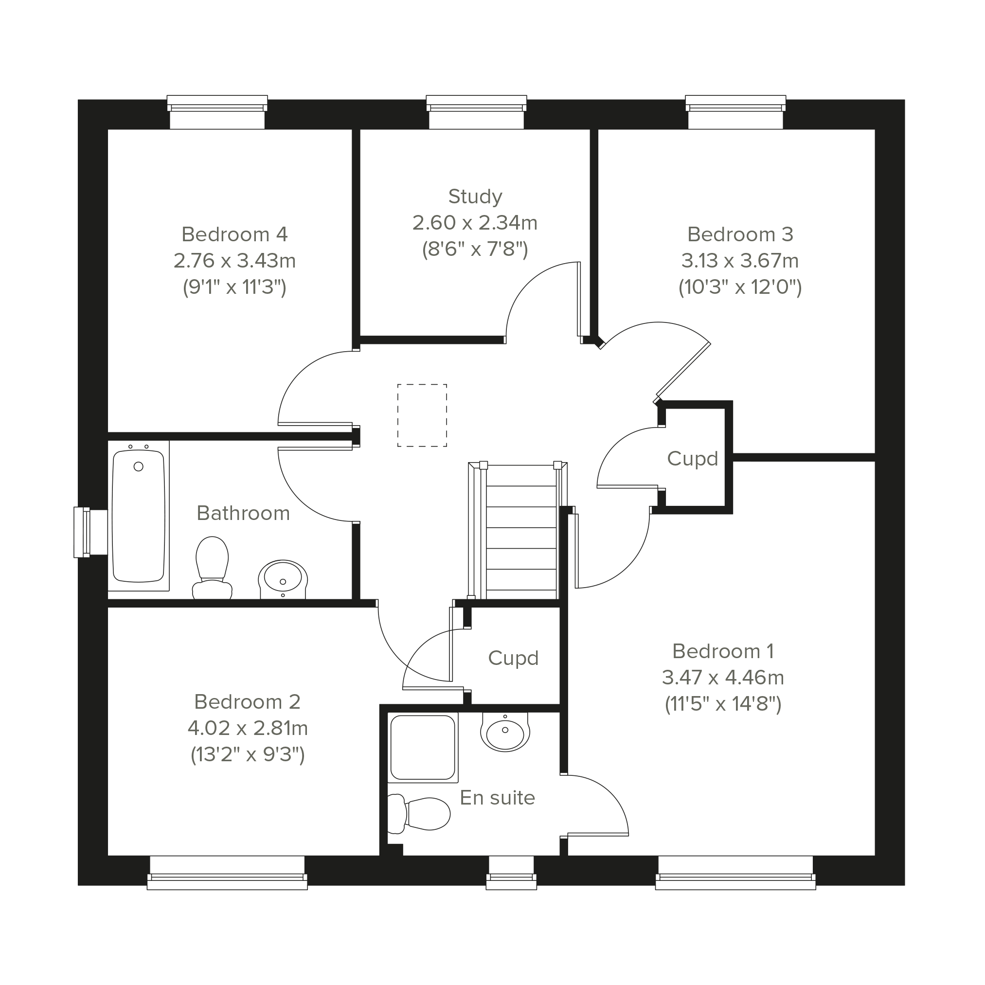 655, East Summerhouse Lane, North Seaton, Ashington floorplan