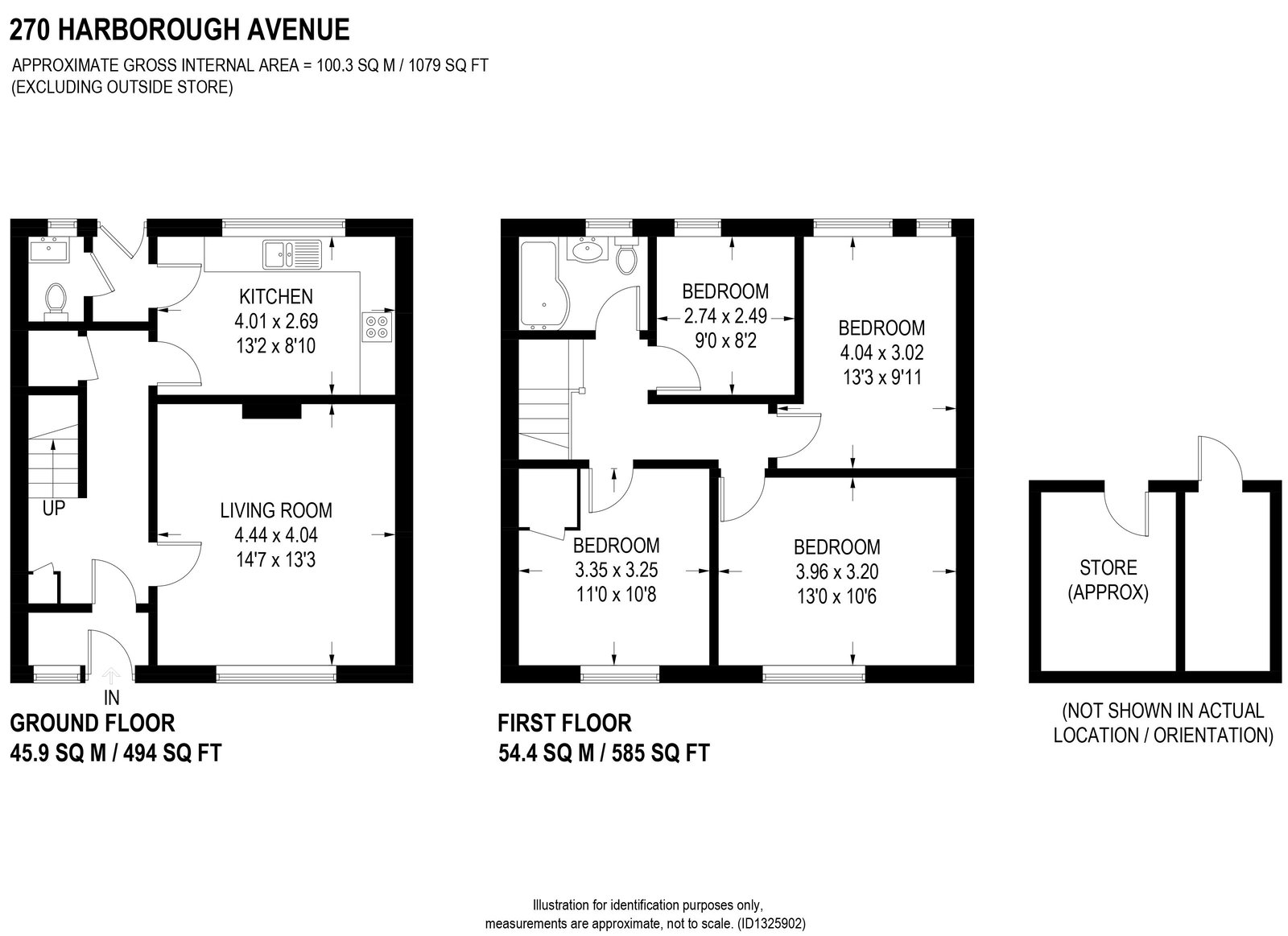 270, Harborough Avenue, Sheffield floorplan