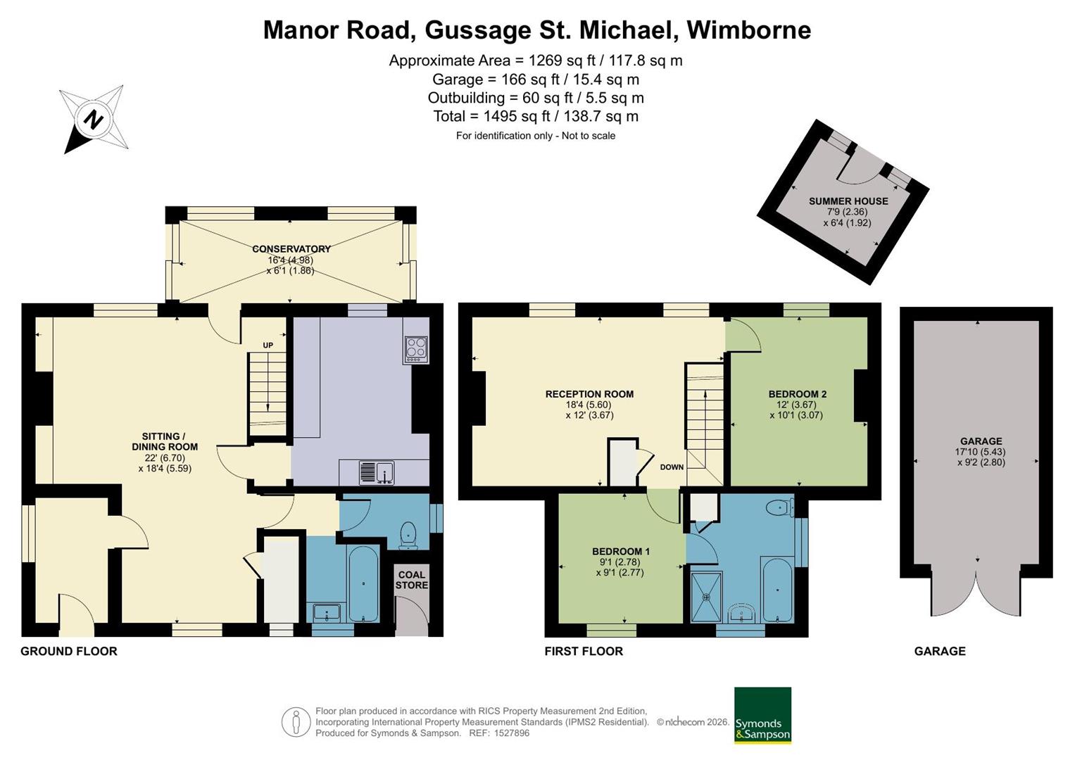 Manor Road, Wimborne floorplan