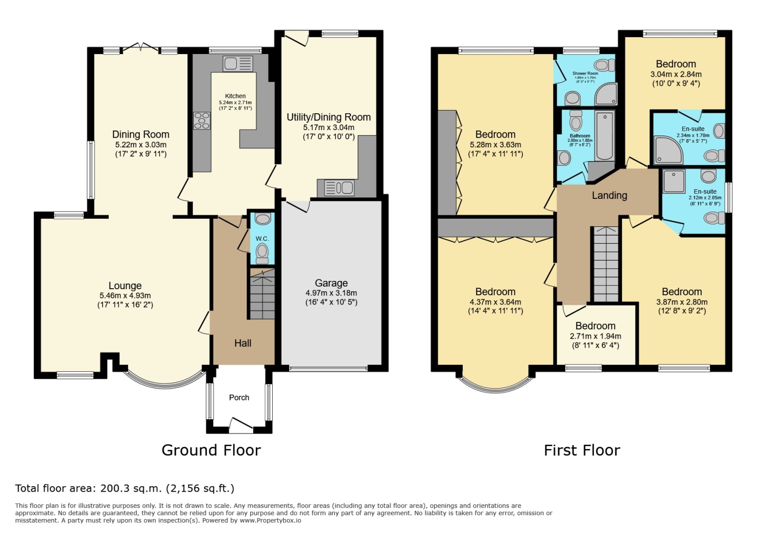 199, Twentywell Lane, Sheffield floorplan