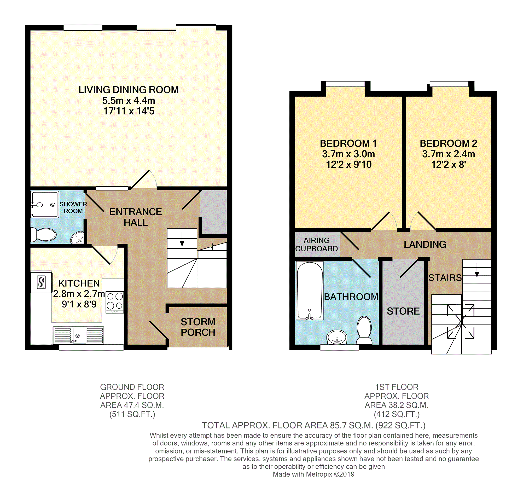 King Edmund Court, Gillingham SP8, 2 bedroom terraced house for sale