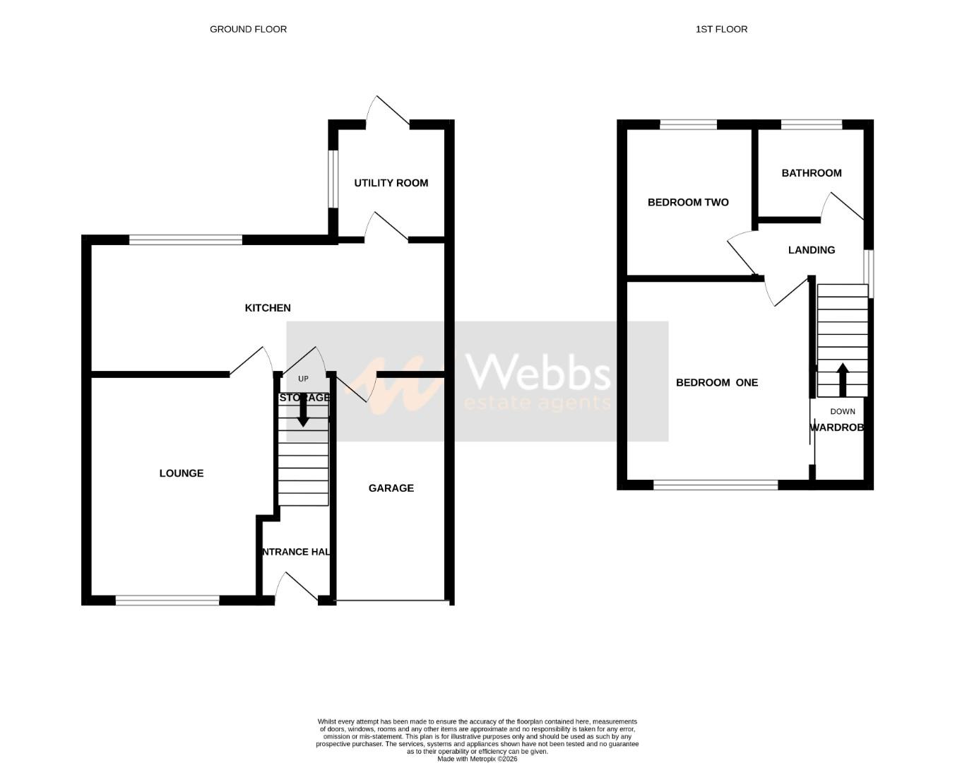 23, Woodford Way, Cannock floorplan