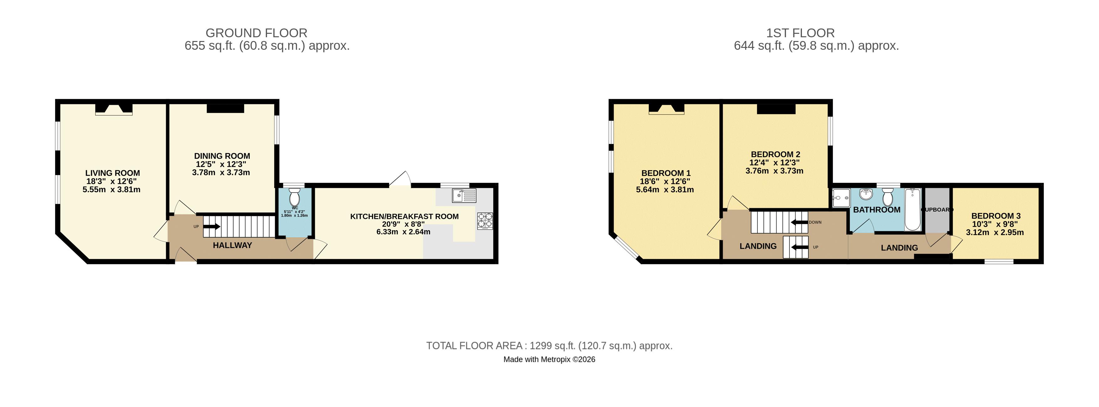 2, Laira Street, Plymouth floorplan