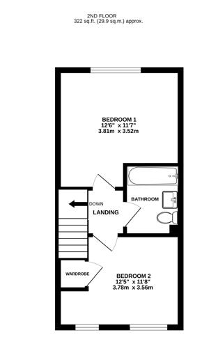 147, Great Oldbury Drive, Stonehouse floorplan