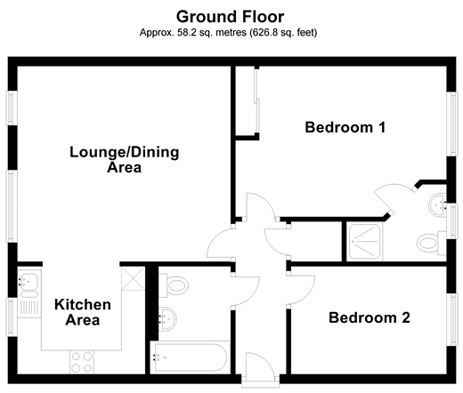 2 Bedrooms Flat for sale in School Avenue, Basildon, Essex SS15