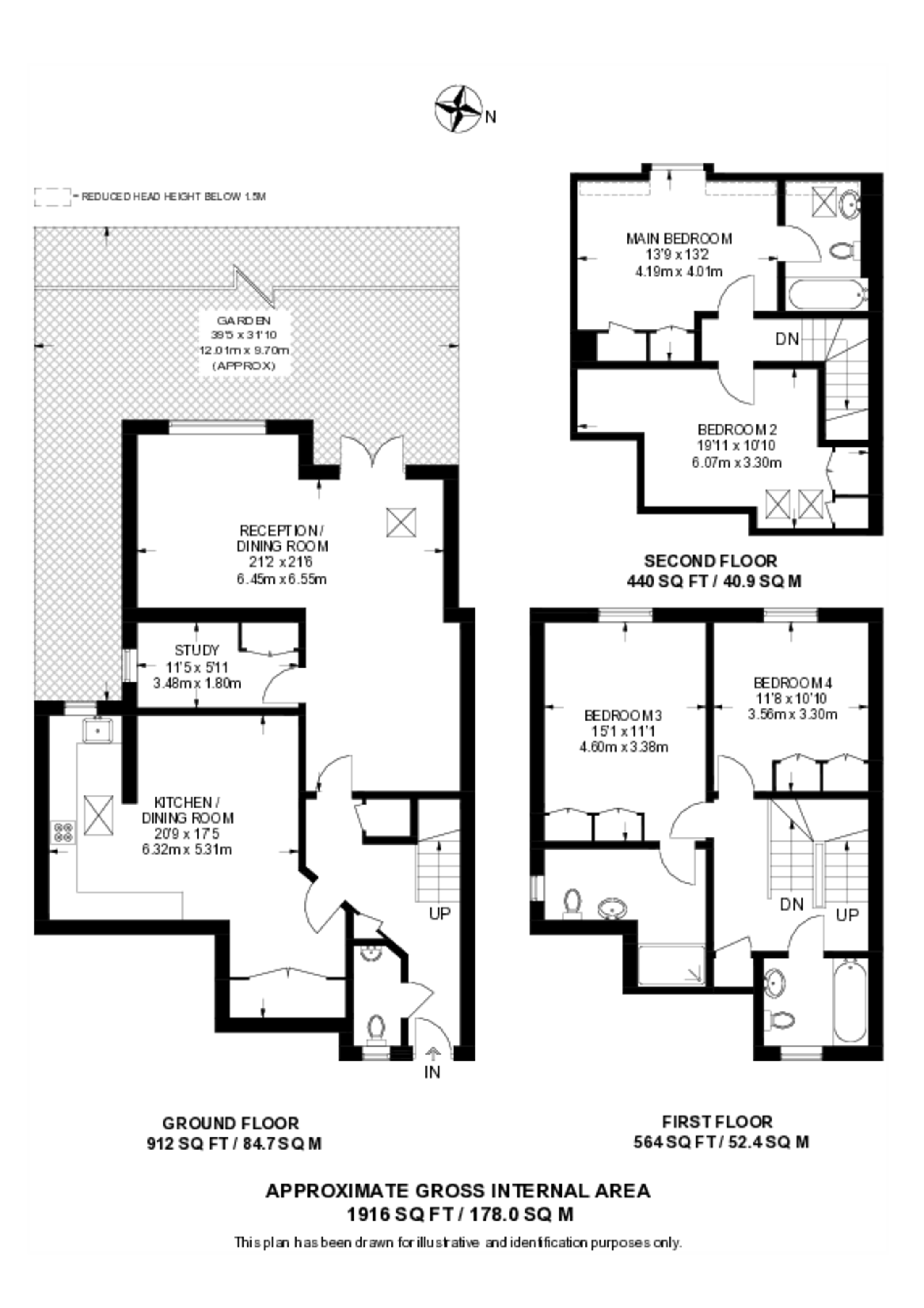 Firman Close, New Malden floorplan