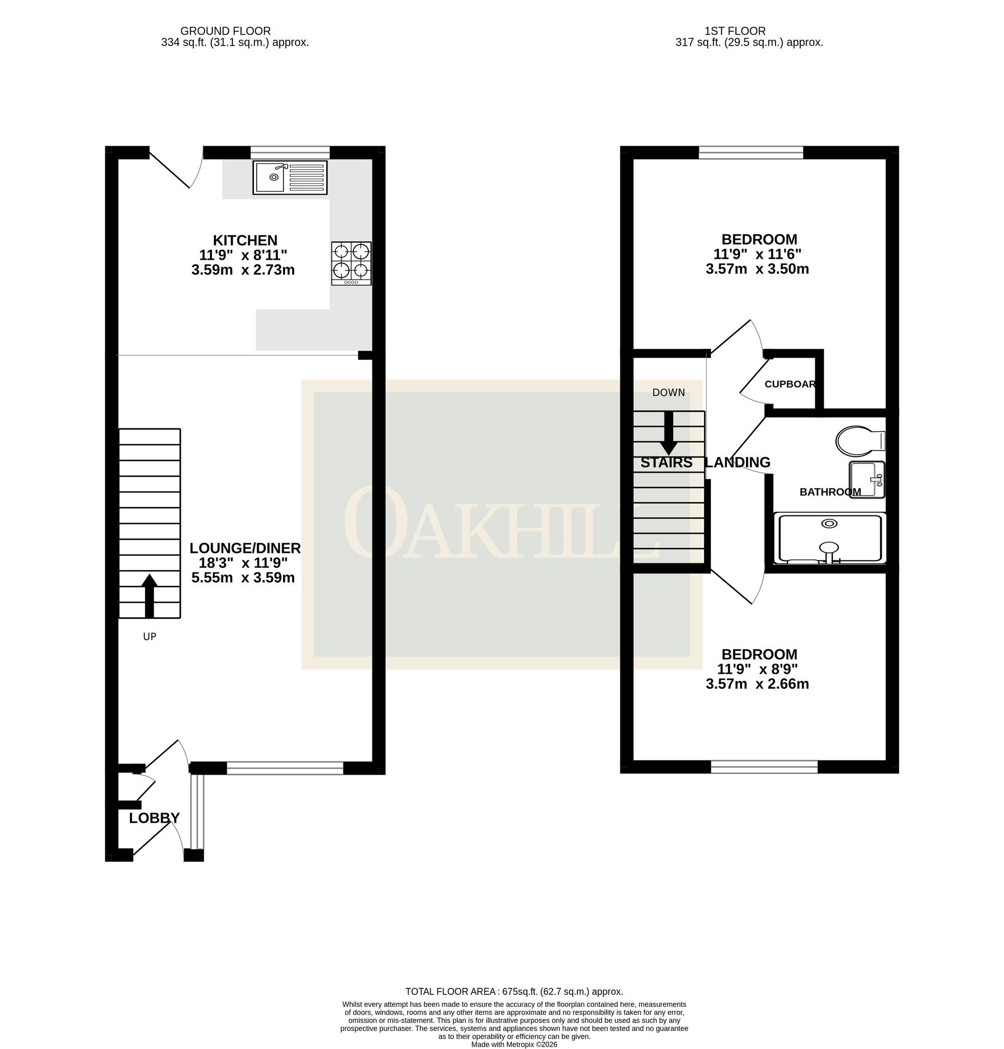3 Harvesters Close, Isleworth floorplan