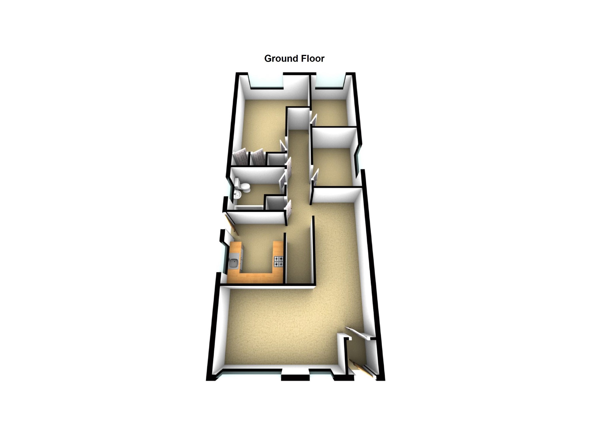 Pentref Isaf, Llanrhystud SY23, 3 bedroom detached bungalow for sale