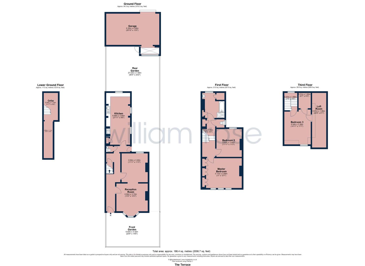 5, The Terrace, Woodford Green floorplan