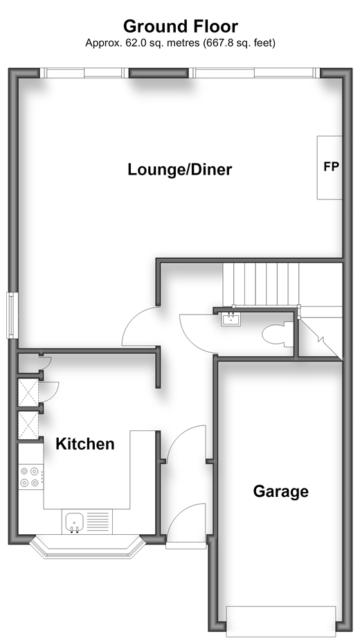 Ilfracombe Crescent, Hornchurch floorplan