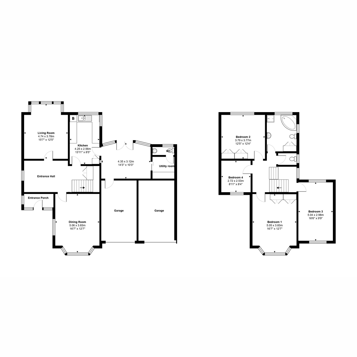 104, Black bull Lane, Preston floorplan
