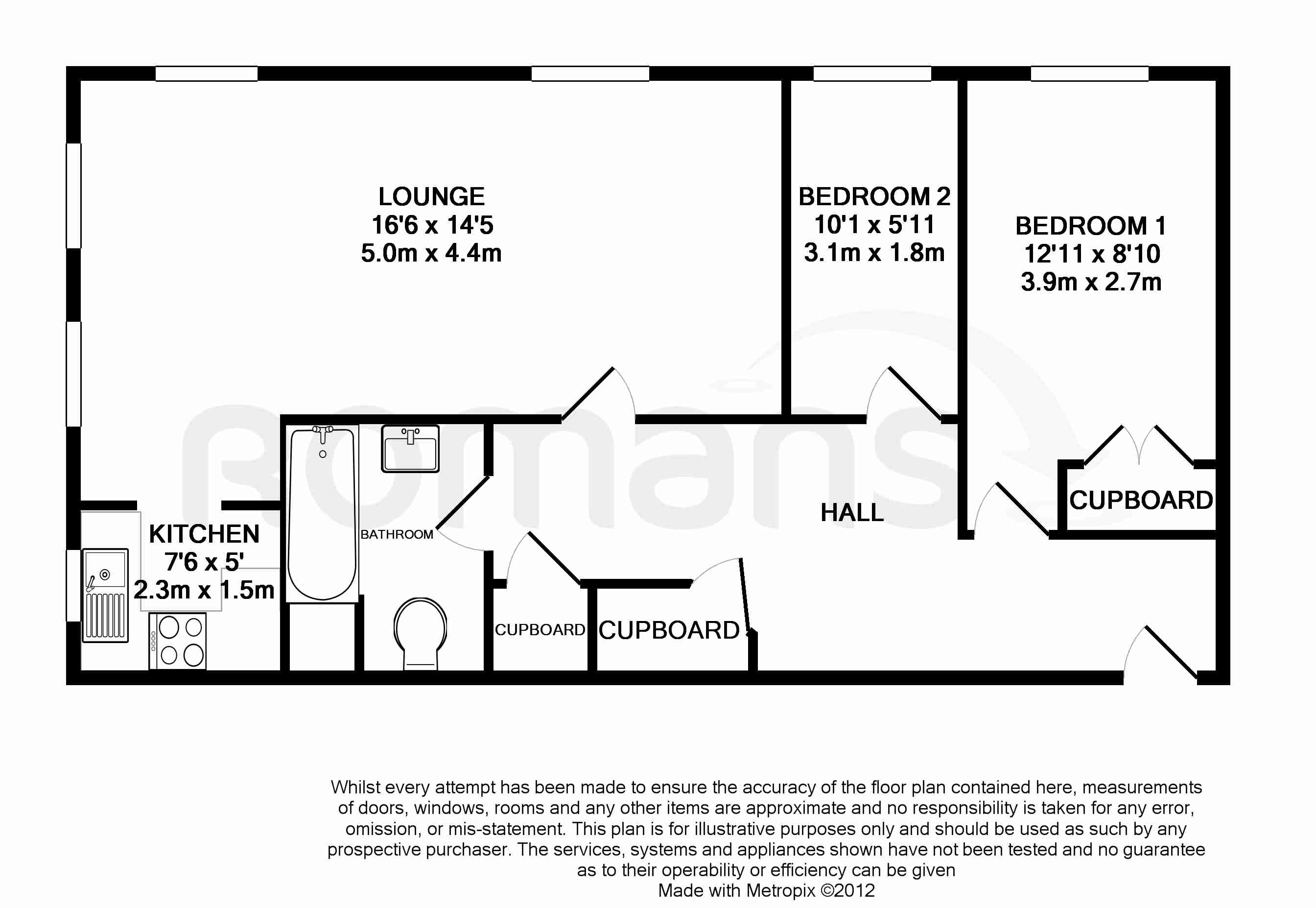 2 Bedrooms Flat to rent in Friendship Way, Bracknell RG12