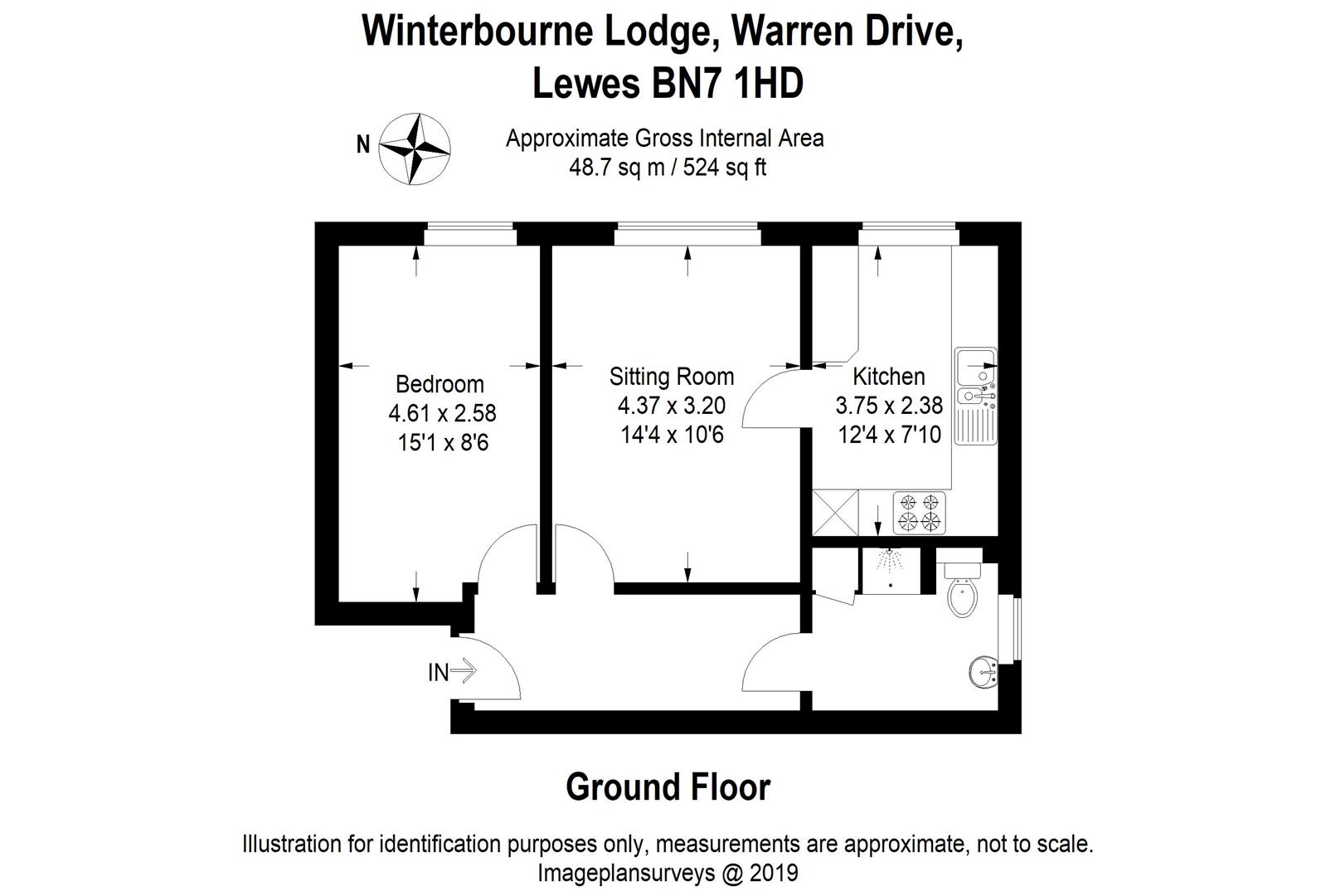 1 Bedrooms  for sale in Warren Drive, Lewes BN7