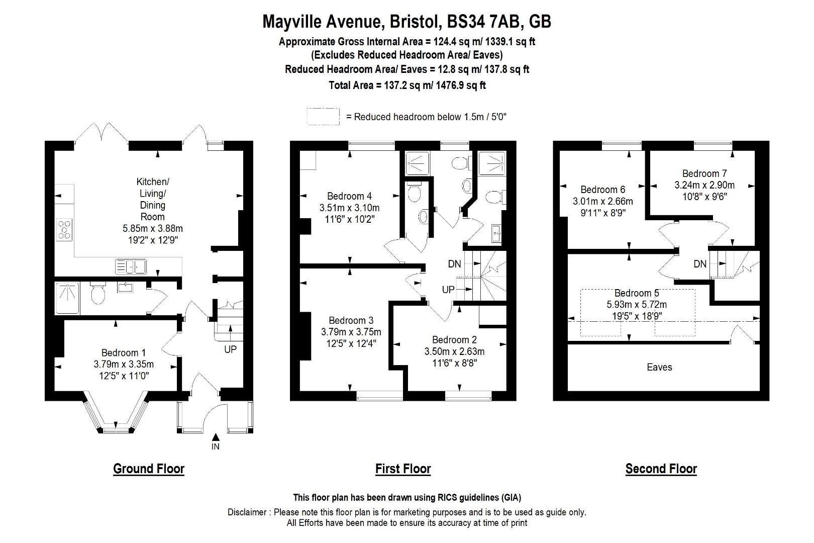 R6, 20, Mayville Avenue, Filton floorplan