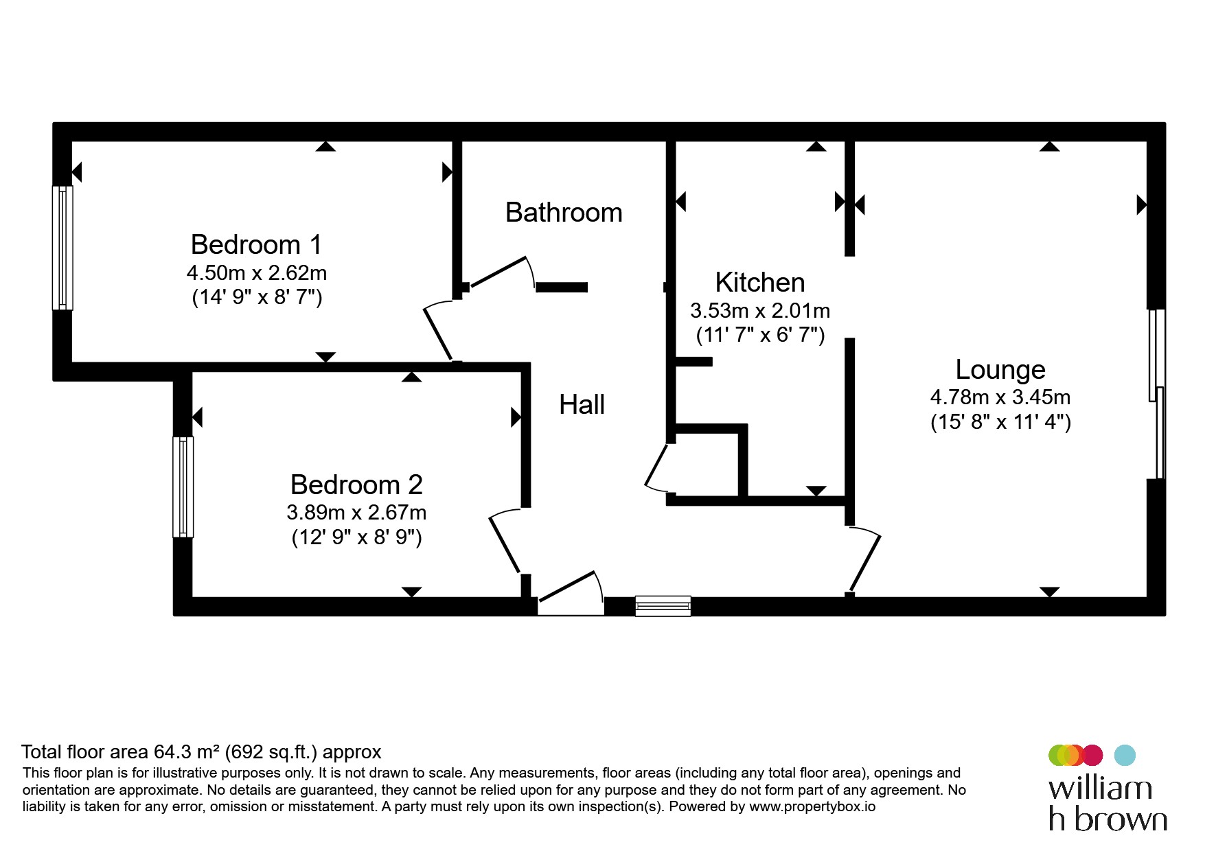 11, Mallard End, Downham Market floorplan