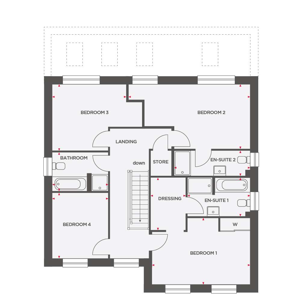 54, Leighton Park Rd, Westbury Leigh, Westbury floorplan