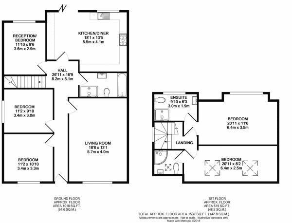 4 Bedrooms Semi-detached bungalow for sale in Pickford Lane, Bexleyheath DA7