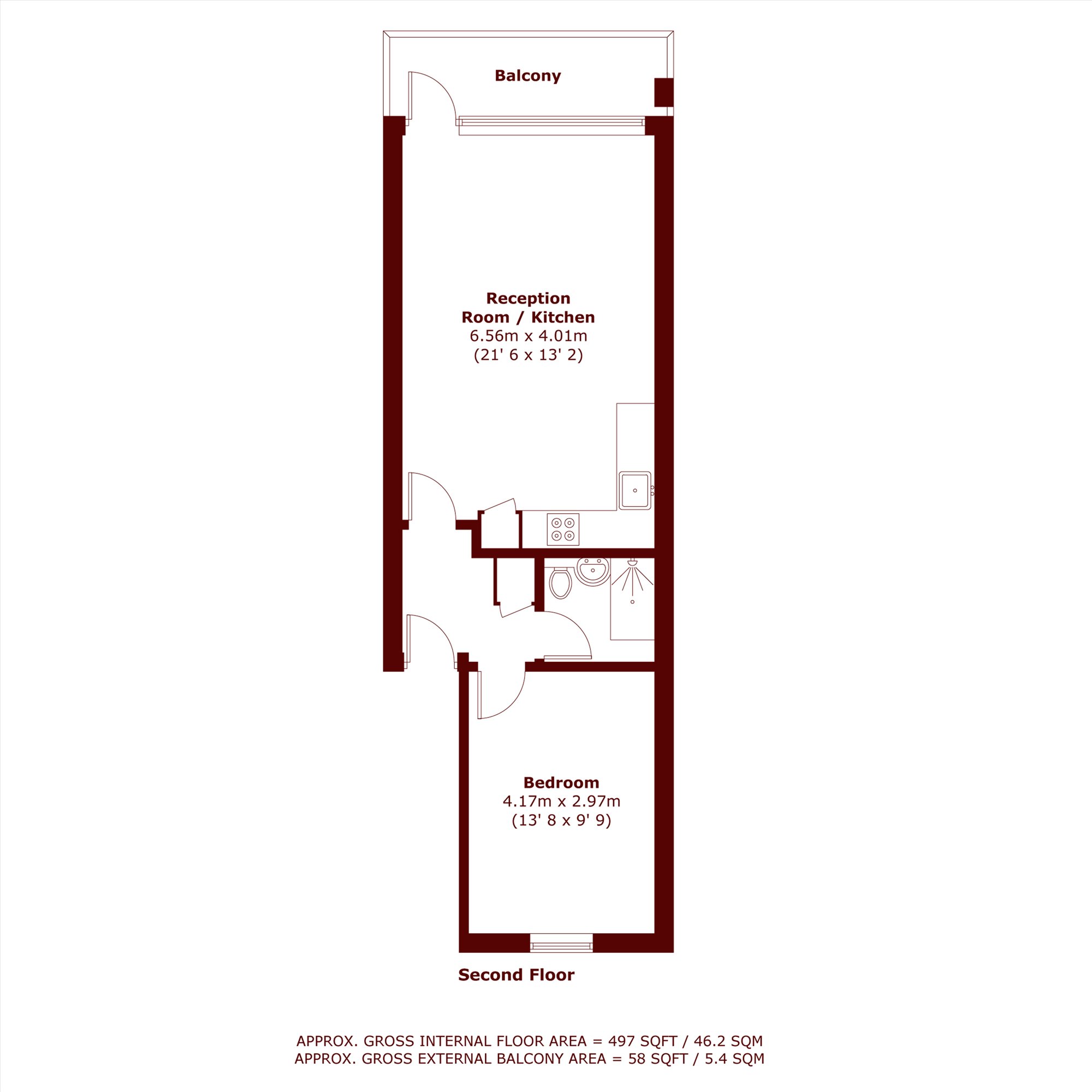 24, Lambton Road, London floorplan