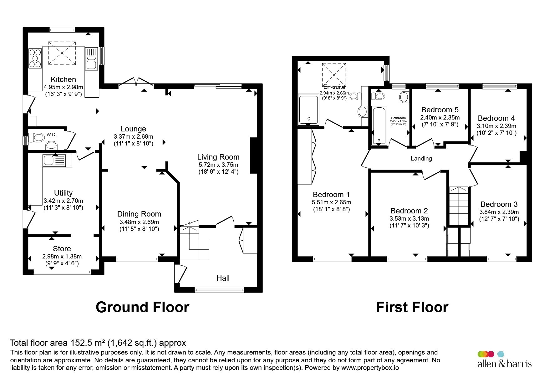 52, Westfield Way, Wantage floorplan
