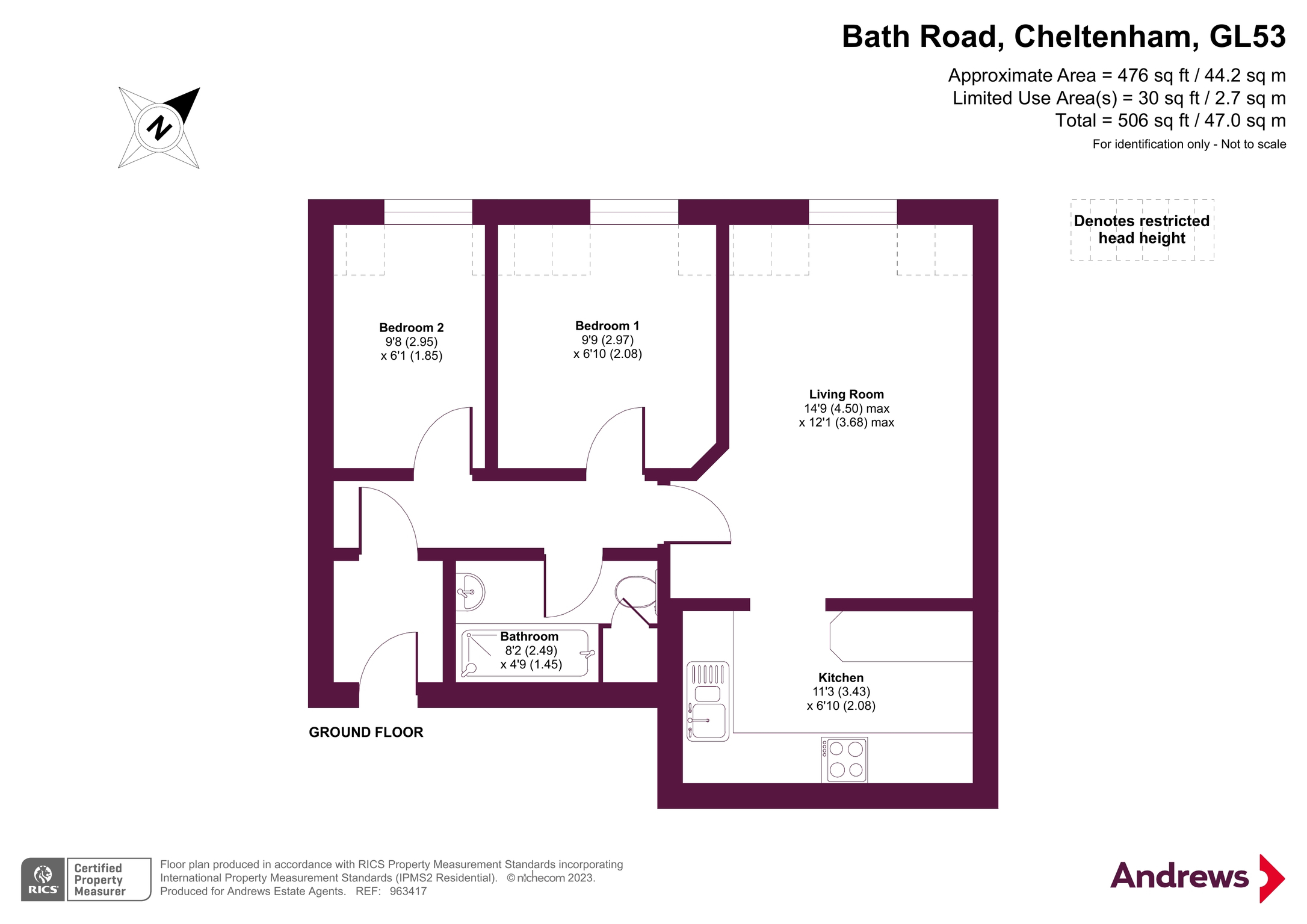 Bath Road, Cheltenham floorplan