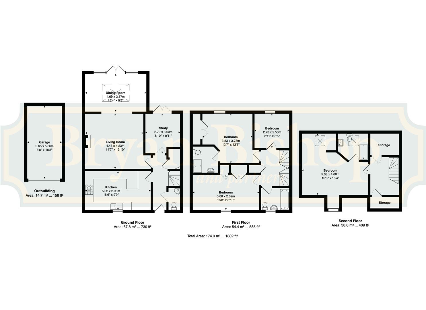 Tewin Water, Tewin, Welwyn floorplan
