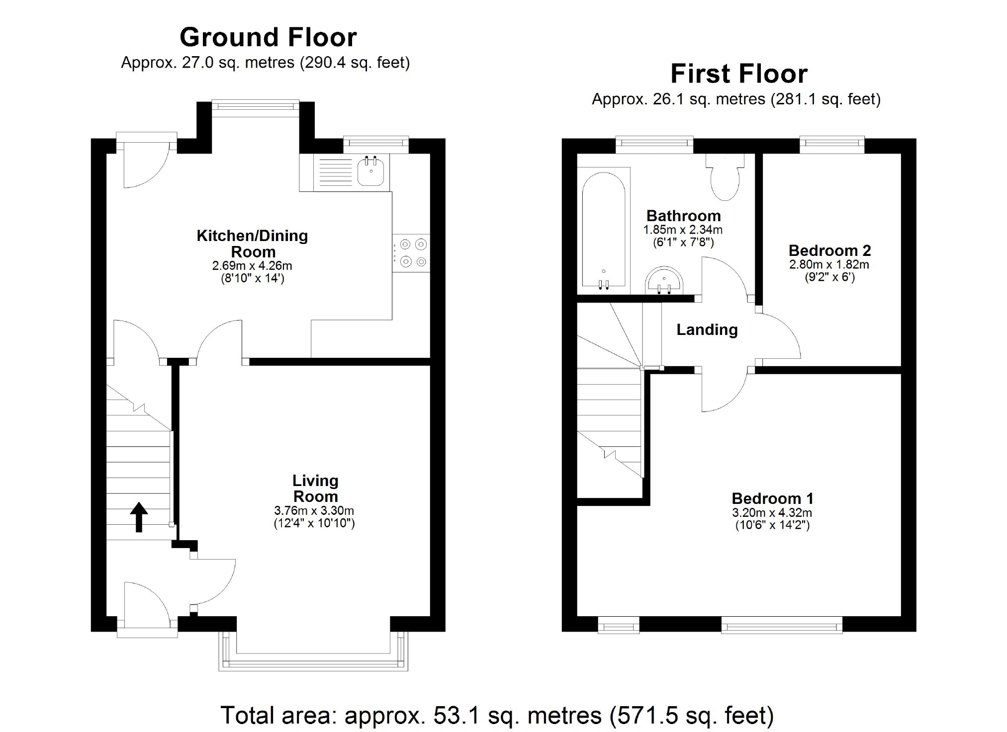 2 Bedrooms Terraced house for sale in King Street West, Edgeley, Stockport SK3