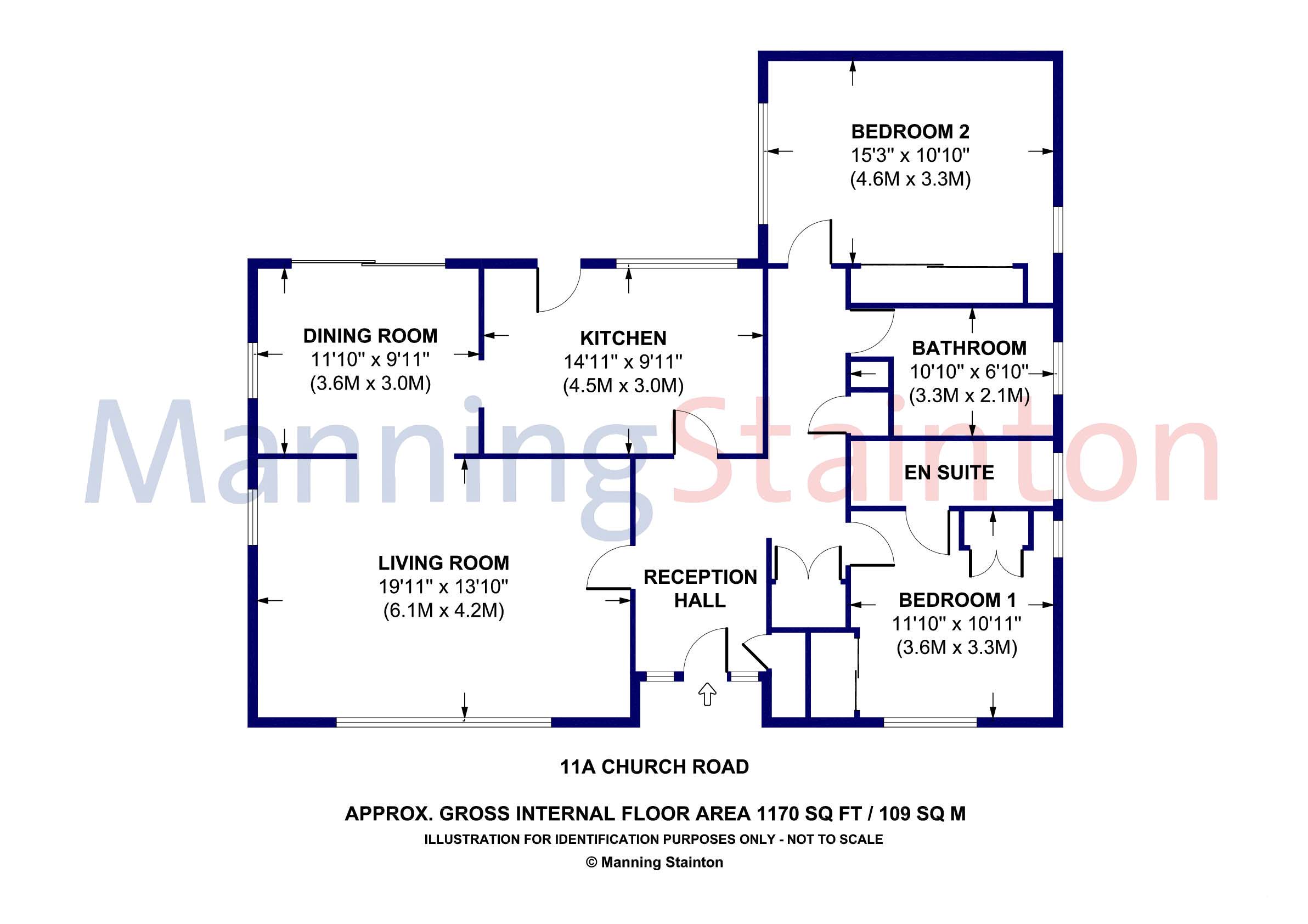 2 Bedrooms Bungalow for sale in Church Road, Normanton, West Yorkshire WF6
