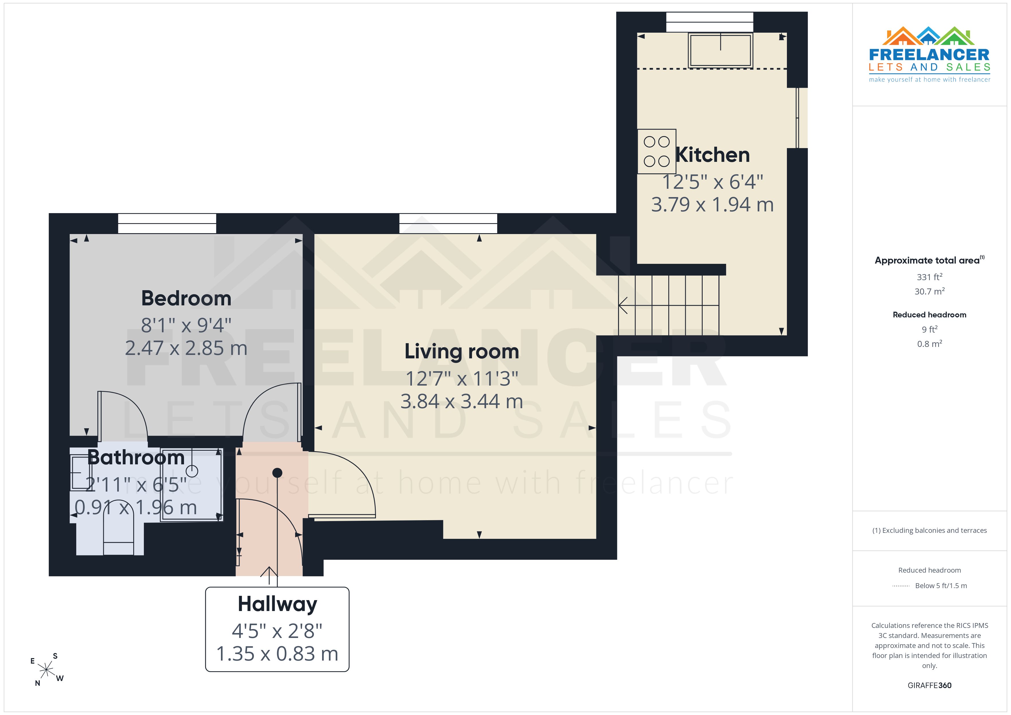 6, Kings Court, Newport floorplan