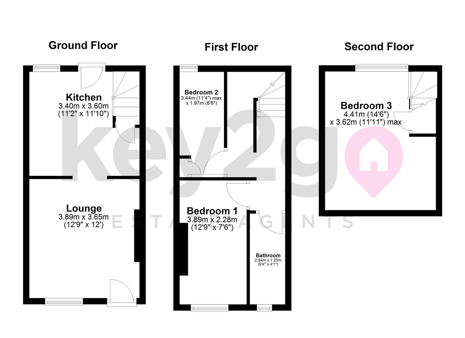 9, Elm Road, Sheffield floorplan