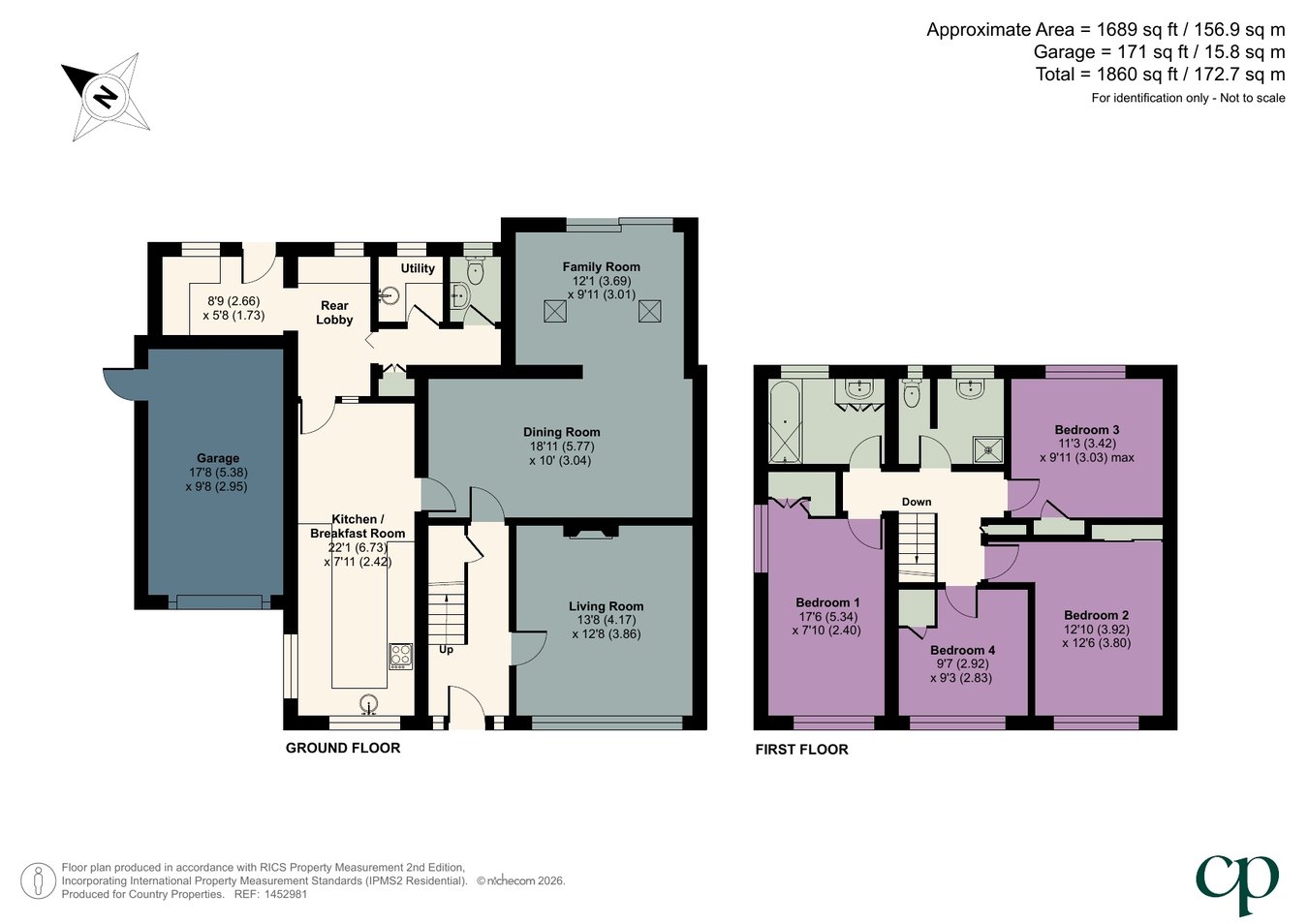 12, The Lane, Tebworth floorplan