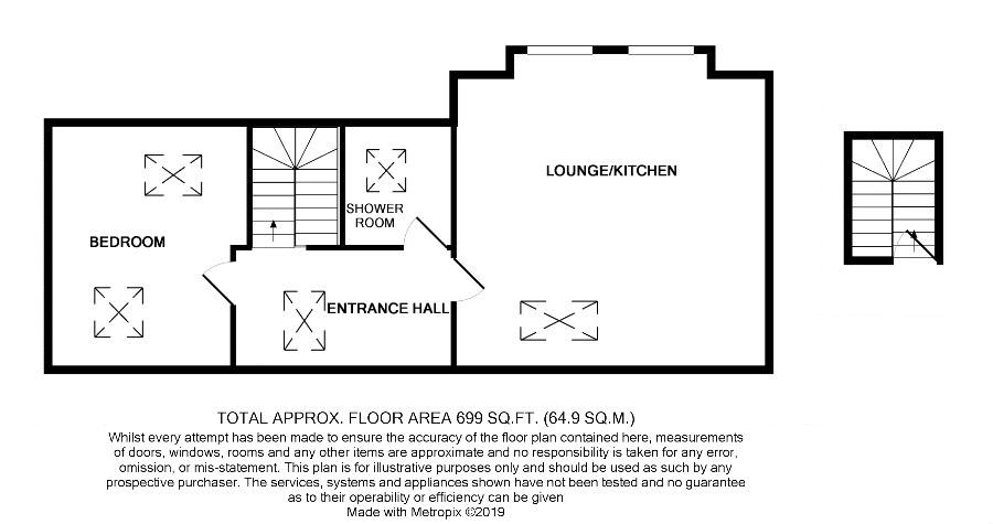 1 Bedrooms Flat for sale in High Street, Uckfield TN22