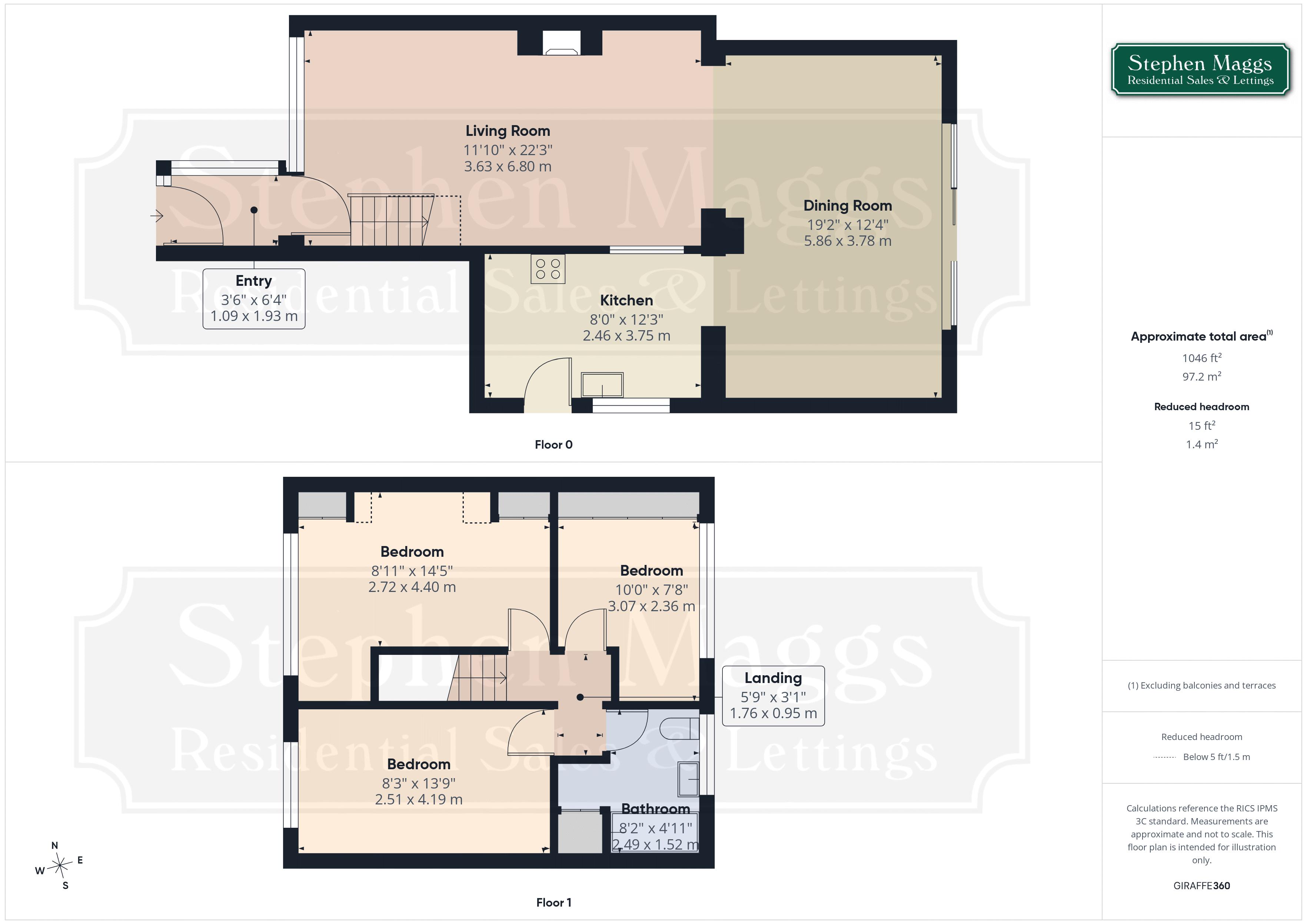 13, Parkwood Close, Bristol floorplan